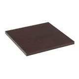 Plateau de table carré noyer 60 x 60  cm