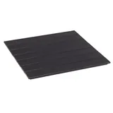 Plateau de table carré polywood gris 60 x 60  cm