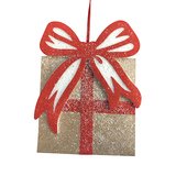 Paquet cadeau avec noeud à suspendre - Décors à suspendre