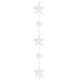 Suspension étoiles et flocons de neige - Décors à suspendre