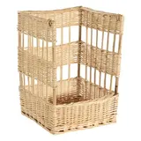 Claie à pain rectangulaire en osier 36 x 36 x 50 cm