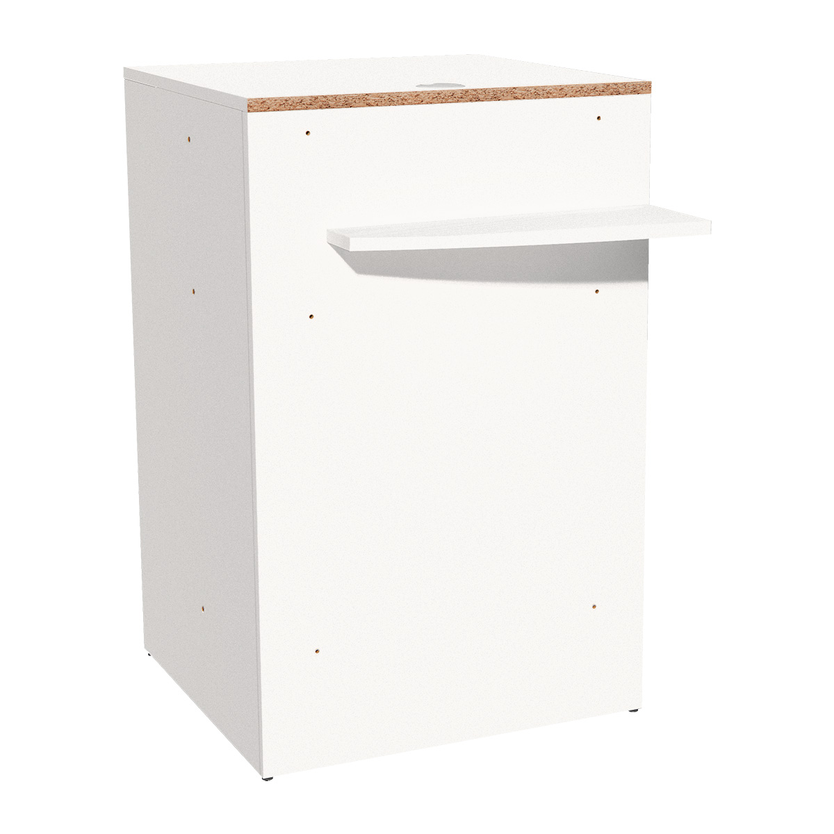 Comptoir Global blanc craie 60,7 x 58,6 x 94,5 cm