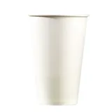 Gobelet boisson froide 53 cl ø 9 x 13,2 cm - Gobelet carton - Gobelet café - Blanc - Lot de 50