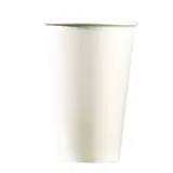 Gobelet boisson froide 50 cl ø 9 x 13,2 cm - Gobelet carton - Gobelet café - Blanc - Lot de 50