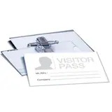 Badges PVC double attache