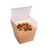 Pot à pâtes carton 950 ml - Emballage pasta box - Brun - Lot de 25