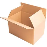 Caisse américaine carton, carton double cannelure 80x60x60cm, paquet de 5