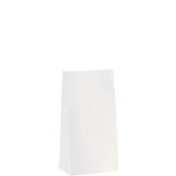 Sac SOS kraft blanc 12,5 + 7,5 x 24,5 cm, paquet de 250