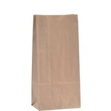 Sac SOS kraft brun 19 + 12 x 35 cm, paquet de 250