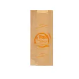 Sac à pain kraft brun 14 x 6 x 36 cm - Sachet papier pain - Lot de 250