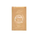 Sac à pain kraft brun 25,5 x 6,2 x 42 cm - Sachet papier pain - Lot de 250