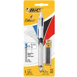 Stylo Bic 3 couleurs et Porte-mine