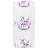Sac à pain liassé macro-perforé biosourcés Violet 23 x 50 cm - Sac pain coupé - Lot de 200