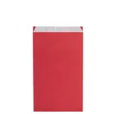 Pochette cadeau kraft vergé rouge cerise 18 x 6 x 35 cm - Sachet kraft - Lot de 250