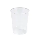 Gobelet plastique 5 cl ø 4,2 x 5,2 cm - Gobelet réutilisable - Verre plastique - Transparent - Lot de 50