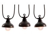 Guirlande LED 20 suspensions vintage - Guirlandes extérieures