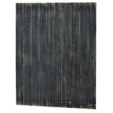 Panneau bois pour gondole Noir charbonneux 96,2 x 120 cm, ép.18 mm - Fond plein