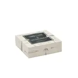 Boîte pâtissière carton blanc 18 x 18 x 5 cm Inspirations et gourmandises - Boîte traiteur - Lot de 50