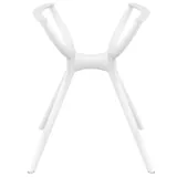 Pied de table intérieur / extérieur 58 x 58 x 72,5 cm blanc - Piètement Table Bistrot Air Table