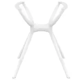 Pied de table intérieur / extérieur 58 x 58 x 72,5 cm blanc - Piètement Table Bistrot Air Table