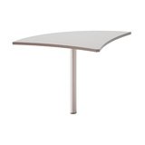 Angle de liaison à 90° pour bureau droit hêtre ambré Jazz+