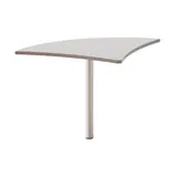 Angle de liaison à 90° pour bureau droit hêtre ambré Jazz+