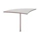 Angle de liaison à 90° pour bureau droit hêtre ambré Jazz+