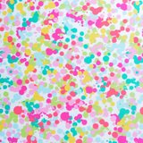 Papier cadeau Nina couché blanc 70 cm x 50 m, multicolore, 60 g/m² - Papiers cadeaux à motifs