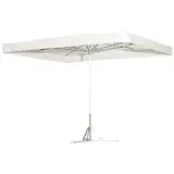 Parasol professionnel de marché - Parasol forain - Blanc - 300 x 250 cm