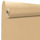 Papier cadeau kraft vergé brun uni 70 cm x 100 m 60 g/m² – le rouleau