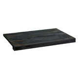 Tablette Bois Noir charbonneux 60 x 31,8 cm ép. 18 mm