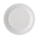 Assiettes plates en carton