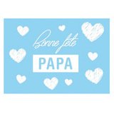Sticker Bonne fête Papa - Stickers vitrines