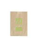 Sac fruits et légumes Bio kraft brun 1kg 17 x 6 x 26 cm - Sac papier primeur - Lot de 1000
