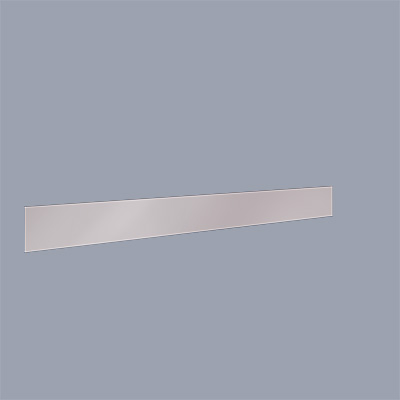 Frontale plexi - Ligne Gondoléko Gris clair