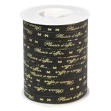 Bolduc noir Plaisir d'offrir 10 mm x 250 m polypropylène