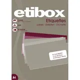 4000 Étiquettes adhésives blanches multi-usages 52,5 x 29,7 mm Etibox
