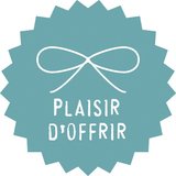 Étiquettes cadeaux adhésives Plaisir d'offrir