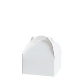 Emballage pour boulangerie patisserie, avec poignées pour faciliter le transport.