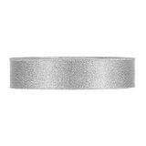 Ruban argent tissu Nastro Goldever Silver 25 mm x 112 m, paquet de 5