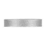 Ruban argent tissu Nastro Goldever Silver 15 mm x 225 m, paquet de 10