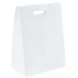 Sacs kraft avec poignées découpées