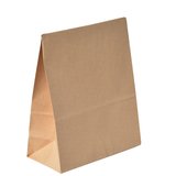 Pochettes cadeaux kraft à rabat adhésif