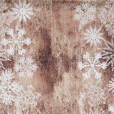 Chemin de table - Fonds de vitrine Noël