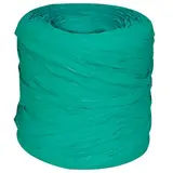 Raphia synthétique bleu canard 200m