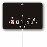 Étiquettes ardoise à roulettes