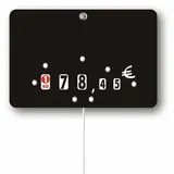 Étiquettes ardoise à roulettes