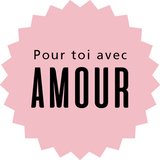 Étiquettes cadeaux adhésives Amour