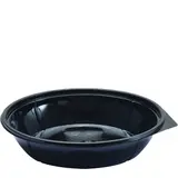 Bol salade 800 ml plastique Noir ø 21,5 x 4,5 cm - Bol plastique - Lot de 150