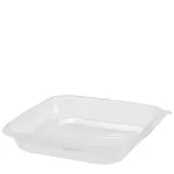 Bol salade 500 ml plastique transparent 19 x 19 x 3,2 cm - Bol plastique - Lot de 50